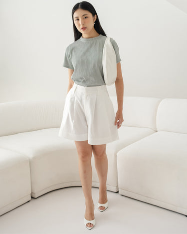 Ms Daisy Chrissy Pleated Wide Leg Shorts